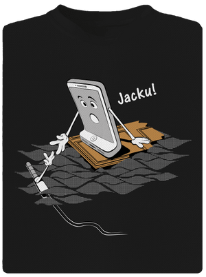 Jacku dětské sportovní tričko Black