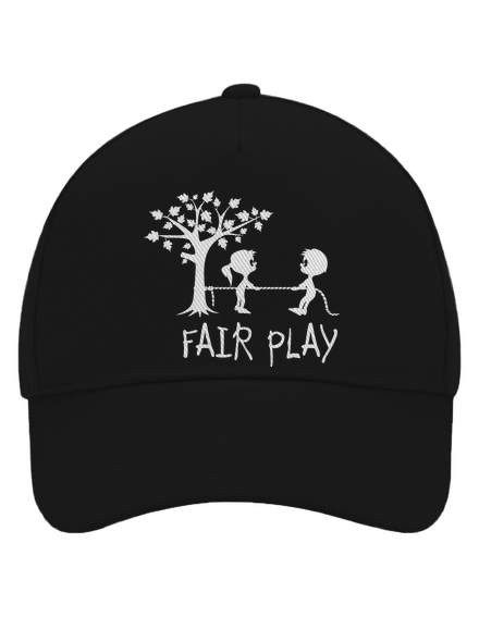 Fair play kšiltovka baseballka Black