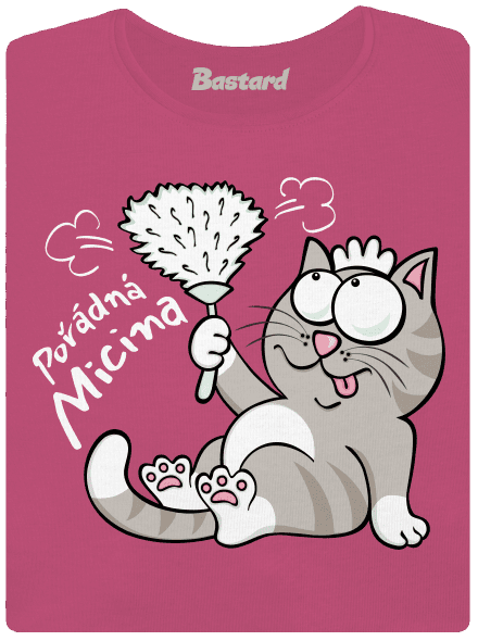 Macek a Micina dámské tričko premium Magenta