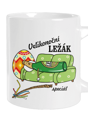 Velikonoční ležák velký hrnek White