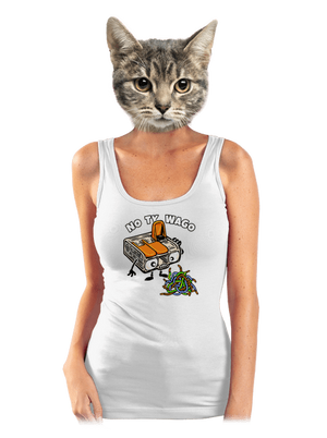 Wago svorka dámské tílko klasické White