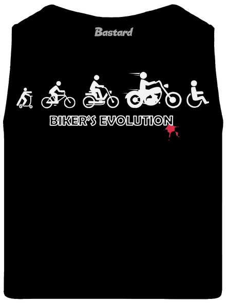 Bikers evolution pánské tílko Black