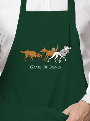 Game of Bones zástěra Bottle Green
