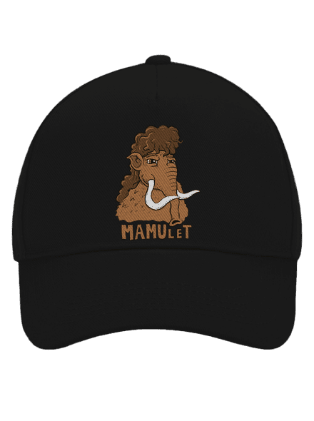 Mamulet kšiltovka baseballka Black