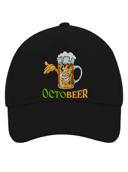 Octobeer kšiltovka baseballka Black
