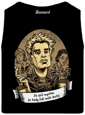 B14: Samotáři pánské tílko Black