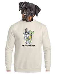 unisex mikina bez kapuce