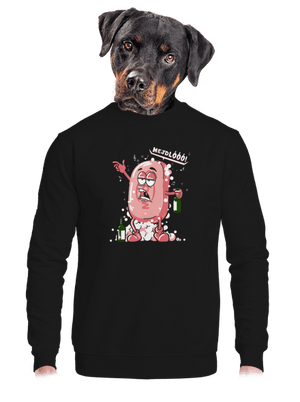 unisex mikina bez kapuce