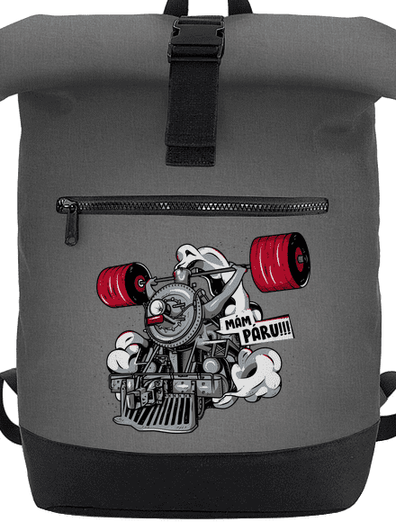 Lokomotiva batoh Grey Marl
