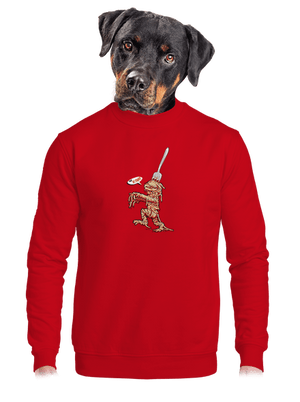 unisex mikina bez kapuce