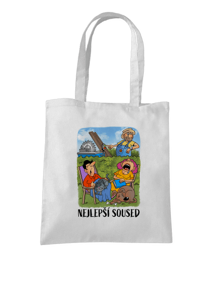 Nejlepší soused taška White