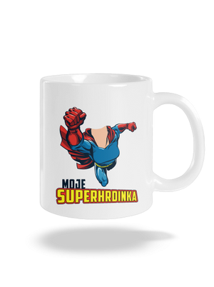 Moje superhrdinka klasický hrnek White