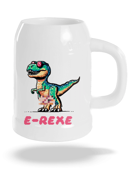E-Rexe půllitr White