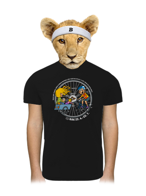 Cyklistický horoskop: Rak dětské sportovní tričko Black