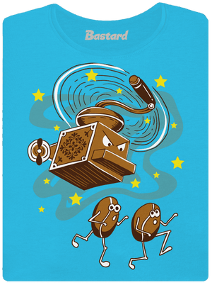 Semelu vás dámské tričko s lemem Blue Atol