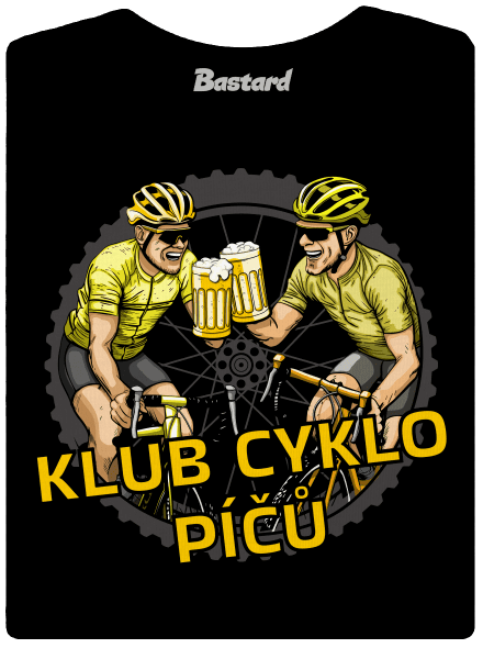 Klub cyklo píčů dámské tričko premium Black