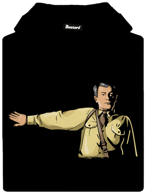 Jmenuji se! dámská mikina klokanka Black