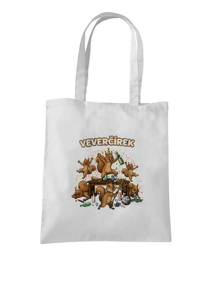 Veverčírek taška White