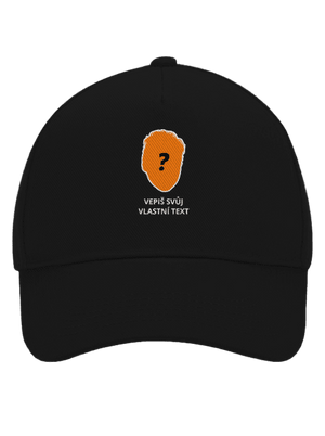 Tvoje hlava kšiltovka baseballka Black