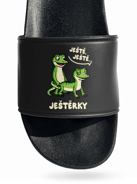 Ještě, ještě pantofle Black