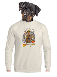 unisex mikina bez kapuce