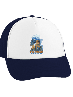 Pod parou kšiltovka truckerka French Navy cap