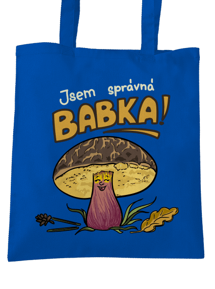 Babka a hříbeček taška Bright Royal