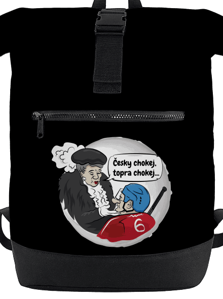Český hokej batoh Black