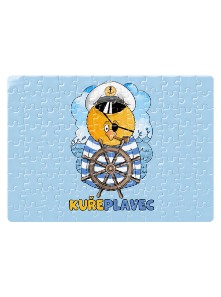 Kuřeplavec puzzle White