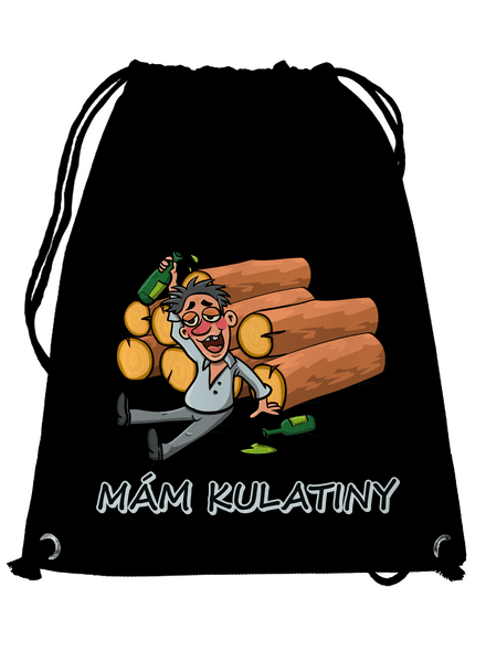 Mám kulatiny vak Black