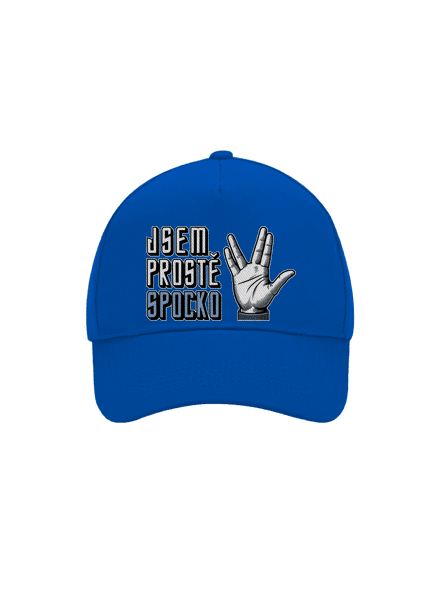 Jsem Spocko kšiltovka baseballka Bright Royal