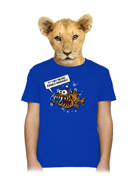 Mořský ďas dětské tričko Royal Blue