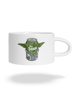 Mr. Soda hrnek makronka White