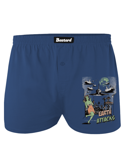 Země útočí pánské trenky Blue