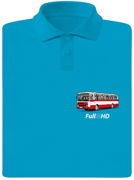 Full MHD pánská polokošile Blue Atol
