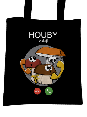 Houby volají taška Black
