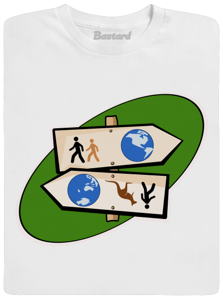 Dálkový pochod pánské tričko White