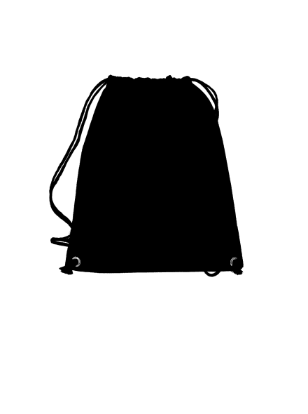 Bez potisku vak Black