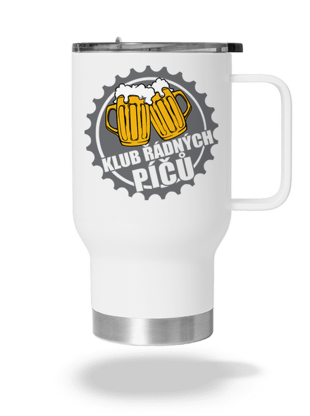Klub řádných píčů termohrnek White