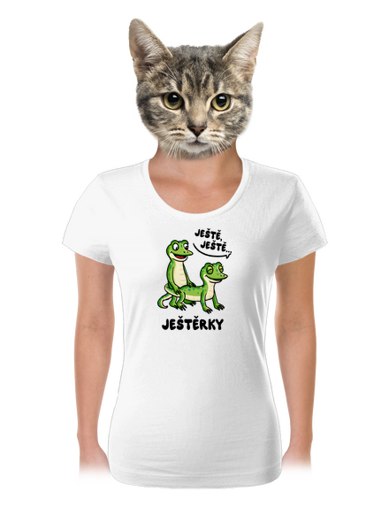 Ještě, ještě dámské tričko White