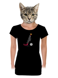 dámské tričko s lemem