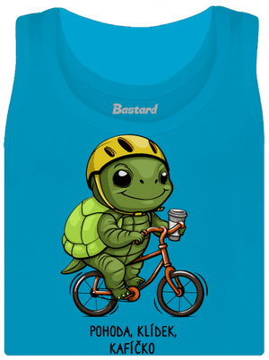 Pohoda, klídek dámské tílko klasické Blue Atol