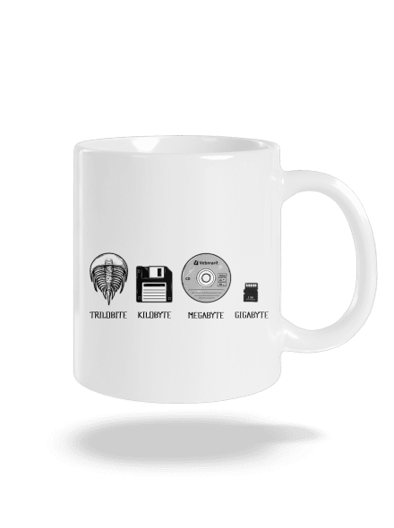Trilobite klasický hrnek White