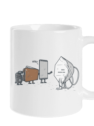 Nový člen klasický hrnek White