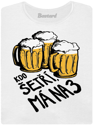 Kdo šetří, má na tři dámské tričko premium White