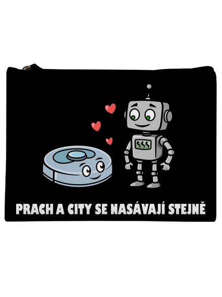 Láska mezi roboty taštička Black