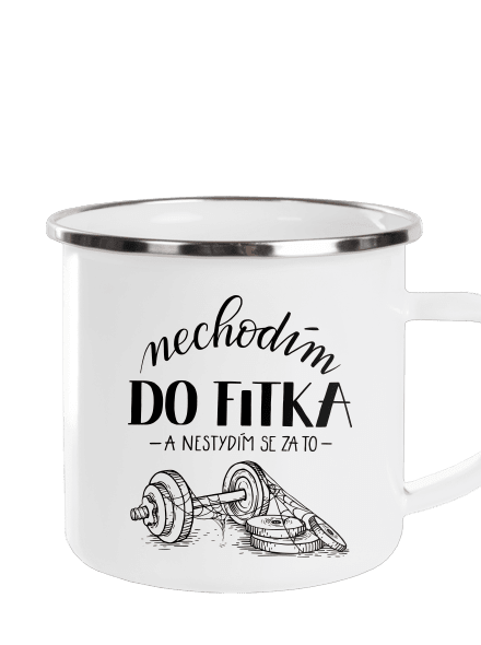 B12: Nechodim do fitka plecháček White