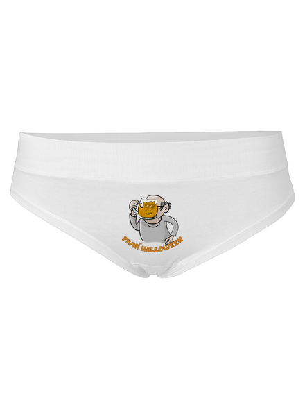 Pivní Halloween dámské kalhotky White