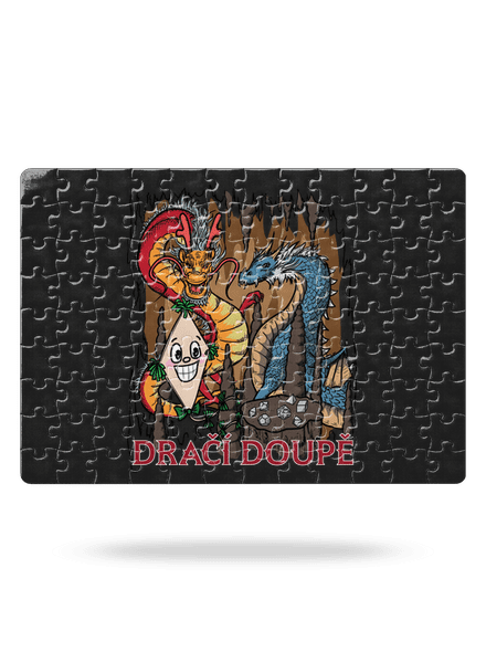 Dračák puzzle White