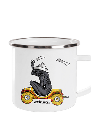 Vetřelníček plecháček White